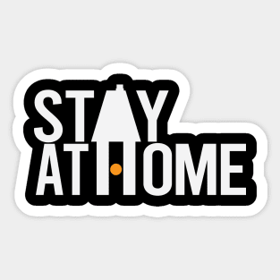 Stay at home on pandemic Sticker